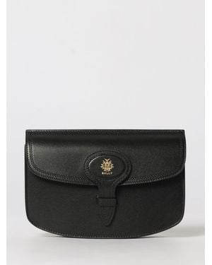 Bally Beckett Leather Bag - Black
