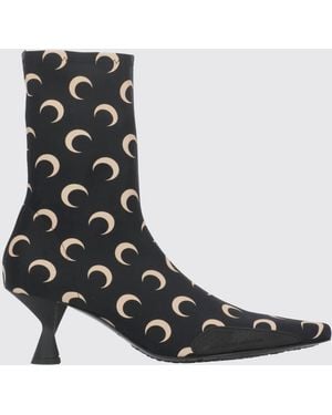 Marine Serre Boots - Black