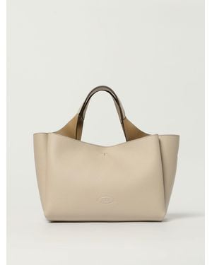 Tod's Schultertasche Damen - Natur