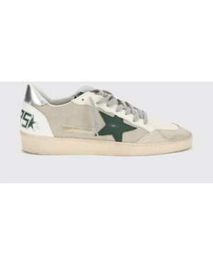 Golden Goose Ball Star Trainers - White