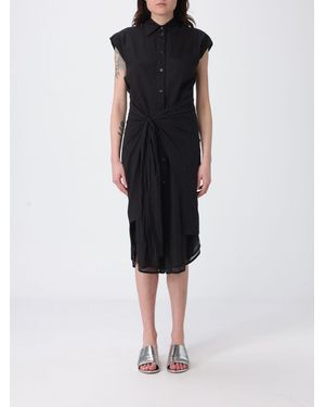 Tela Cotton Shirtdress - Black