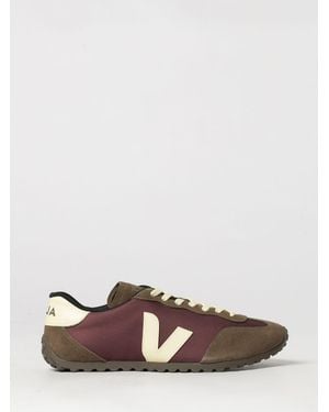 Veja Gt Suede And Nolyn Sneakers With Contrast Logo And Padded Ankle - Brown