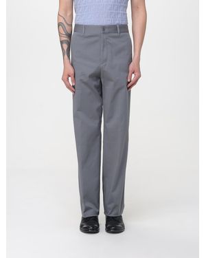 Fendi Gabardine Chino Trousers - Grey