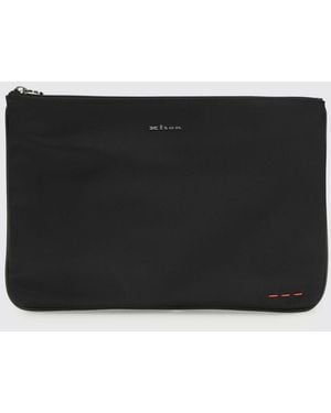 Kiton Nylon Pouch - Black