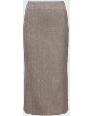 MM6 by Maison Margiela Skirt - Grey