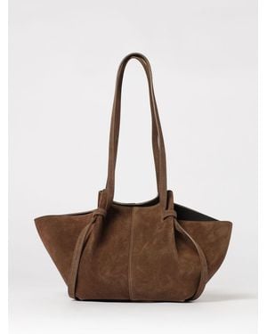 Yuzefi Mochi Leather Bag - Brown