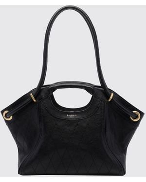 Balmain Shoulder Bag - Black