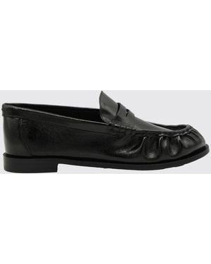 Rag & Bone Leather Loafers With Classic Penny Bar And Leather Sole - White