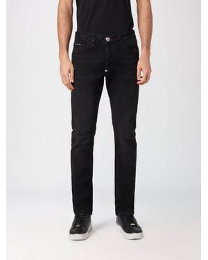 Philipp Plein Slim Fit Skinny Jeans - Black