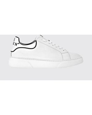 Philipp Plein Big Bang Skull Low-Top Trainers - White