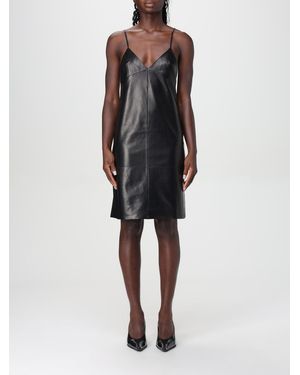 Saint Laurent Leather Dresses for Women | Lyst