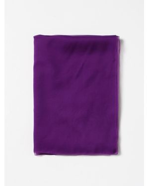 Max Mara Silk Scarf - Purple