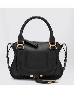 Chloé ChloÉ Marcie Handtasche Aus Kalbsleder - Schwarz