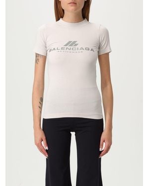 Balenciaga Camiseta Mujer - Blanco