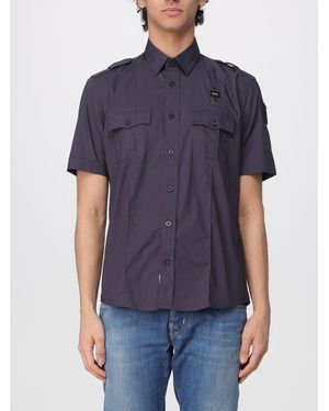 Blauer Casual Cotton Shirt - Blue