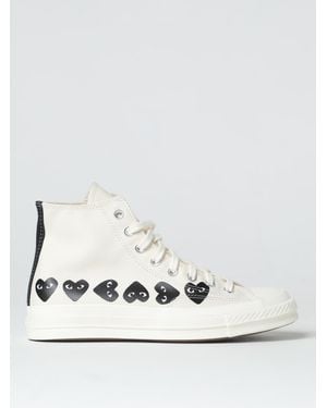 COMME DES GARÇONS PLAY Trainers Play X Converse - White