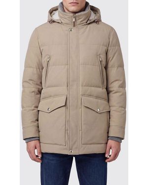 Brunello Cucinelli Short Water-Repellent Nylon Parka With Removable Hood - Natural