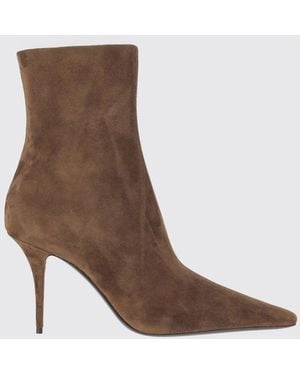 Saint Laurent Zapatos De Tacón Mujer - Marrón