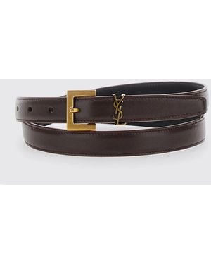 Saint Laurent Gürtel Damen - Weiß