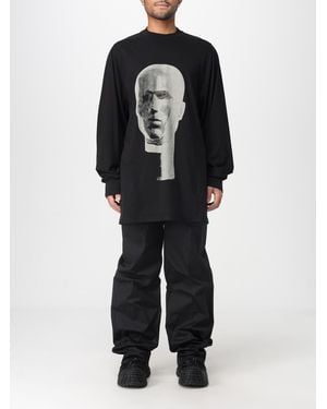 Rick Owens Camiseta Hombre - Negro