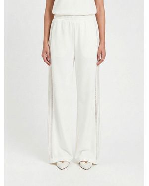 Twinset Palazzo Trousers - White