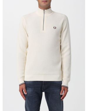 Fred Perry Sweater - White