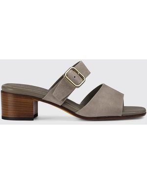 Doucal's Suede Mules - White