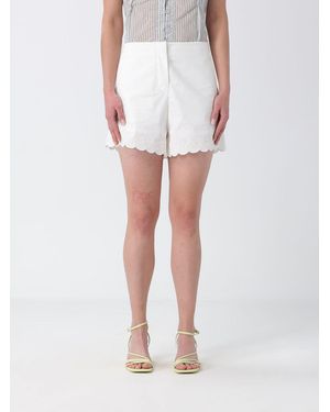 Low Classic Pantalon Femme - Blanc