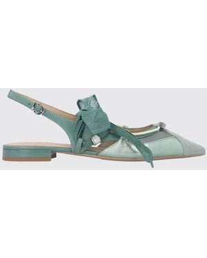 Pinko Gianira 30 Slingback Ballerinas - Green