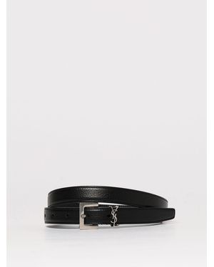 Saint Laurent Gürtel Herren - Weiß