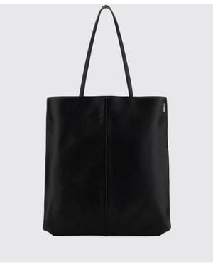 Jil Sander Linea Leather Bag - Black