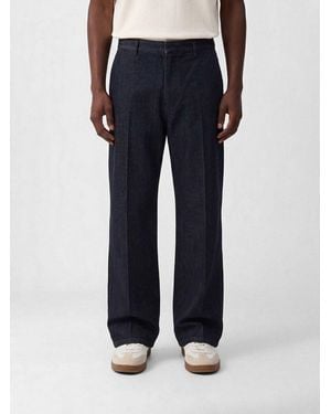 Jil Sander Cotton Denim Jeans - Blue