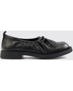 CAMPERLAB Mil 1978 Ballerinas Aus Kalbsleder Mit Schleife - Weiß