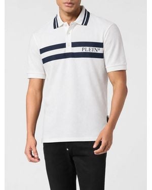 Philipp Plein Polo Uomo - Bianco