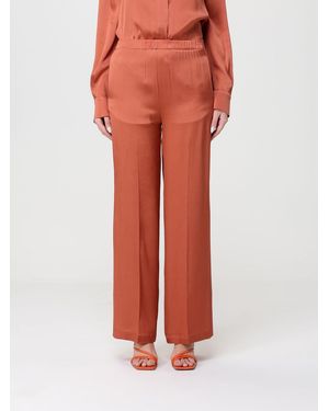 Semicouture Silk Pants - Red