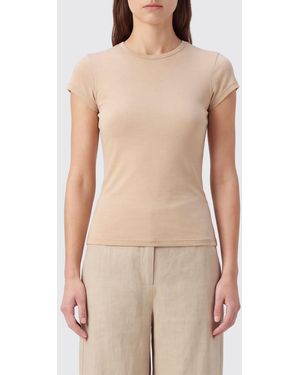 Paloma Wool Slim-Fit T-Shirt Aus Bio-Baumwollmischung Mit Rundhalsausschnitt - Natur