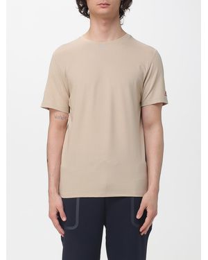 Peuterey Cotton Blend Basic T-Shirt - Natural