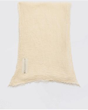 Our Legacy Pleated Cotton Scarf - Natural