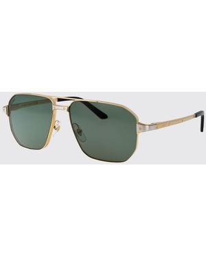 Cartier Lunettes De Soleil Homme - Vert