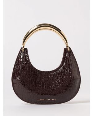 Elisabetta Franchi Bolso De Hombro Mujer - Marrón