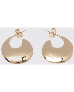 Saint Laurent Teardrop Earrings - White