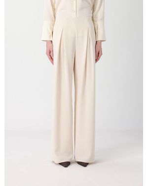 Max Mara Pure Pure Stretch Silk Palazzo Trousers Max Mara - Natural