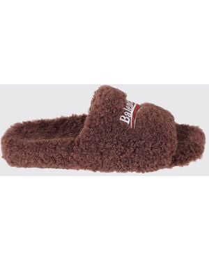 Balenciaga Sandalias De Tacón Mujer - Marrón