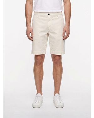 Incotex Cotton Chino Shorts - Natural