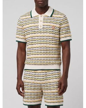 CASABLANCA Polo Shirt - Brown