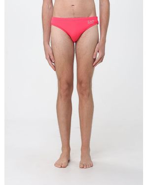 EA7 Polyester Brief Swimsuit - Pink