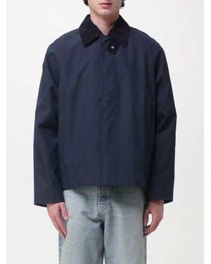 sunflower Relaxed Fit Shirt Jacket - Blue