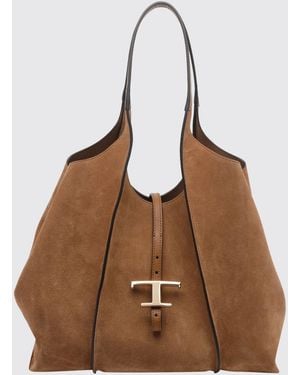 Tod's Sac Porté Épaule Femme - Marron