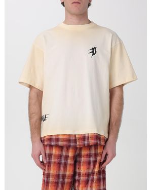 Barrow Printed Cotton T-Shirt - White