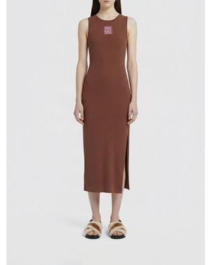 Marni Cotton Dress - Brown